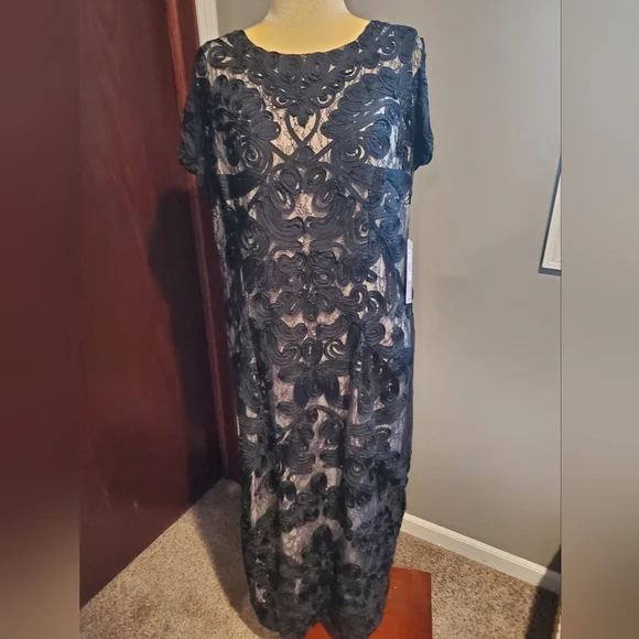JS Collections | Dresses | Nwt Js Collection Black Lace Evening Gown Size 2w | Poshmark JS Collections | Dresses | Nwt Js Collection Black Lace Evening Gown Size 2w | Poshmark